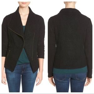 Halogen Knit Moto Jacket